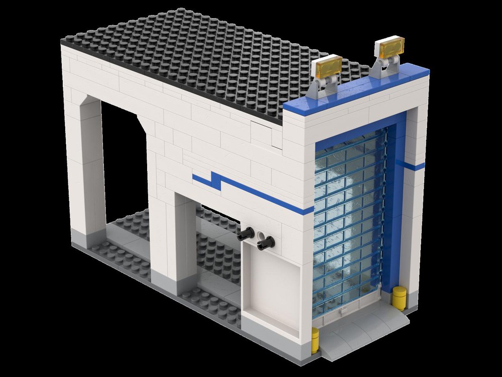 LEGO MOC 60141 high garage by Noppenparade Rebrickable - Build with LEGO