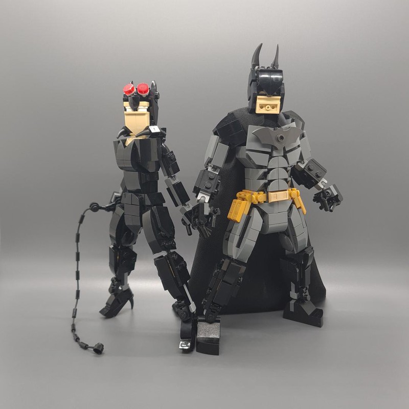 LEGO MOC Arkham: Bat-man & Catwoman by Moc_Lobster | Rebrickable - Build  with LEGO