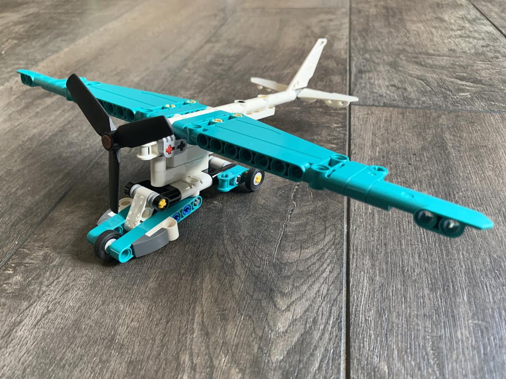 Lego Moc 42117 Teal Ultralight By Whyme Rebrickable Build With Lego