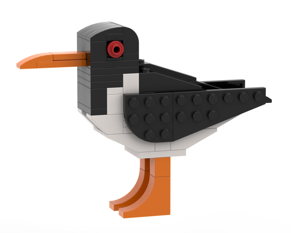 LEGO MOC Simple Oystercatcher by SKABRAM | Rebrickable - Build with LEGO