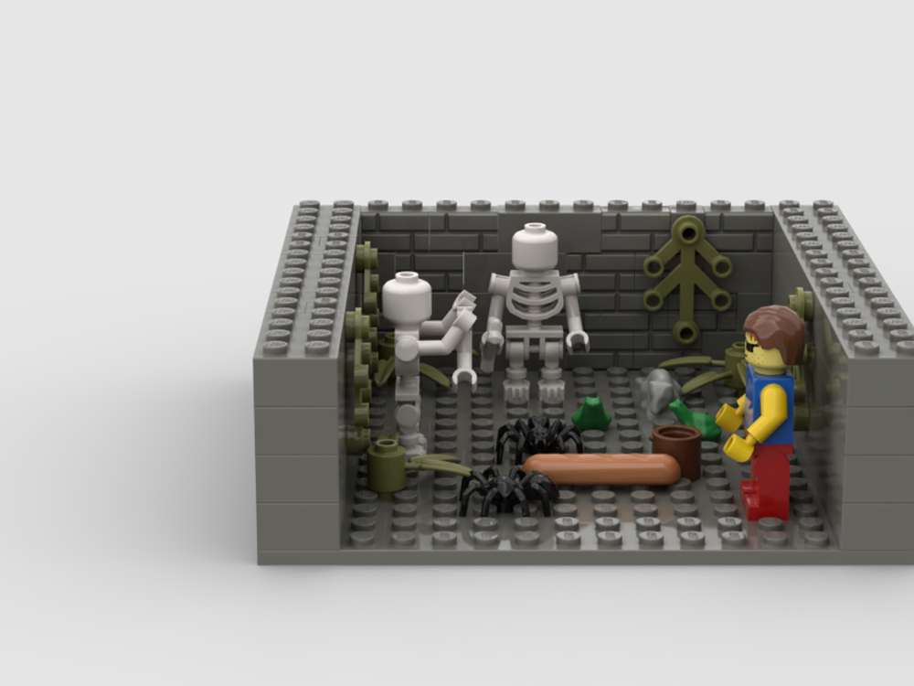 LEGO MOC The Dungeons of Ocarina of Time by emil_mu