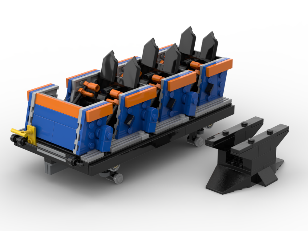 LEGO MOC Blue Streak by intim305 | Rebrickable - Build with LEGO