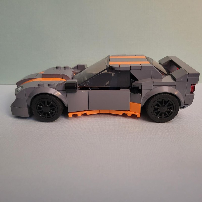 LEGO MOC-130834 Grey and Orange Street Racer by Brick_Lizard ...