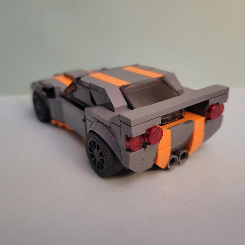 LEGO MOC-130834 Grey and Orange Street Racer by Brick_Lizard ...
