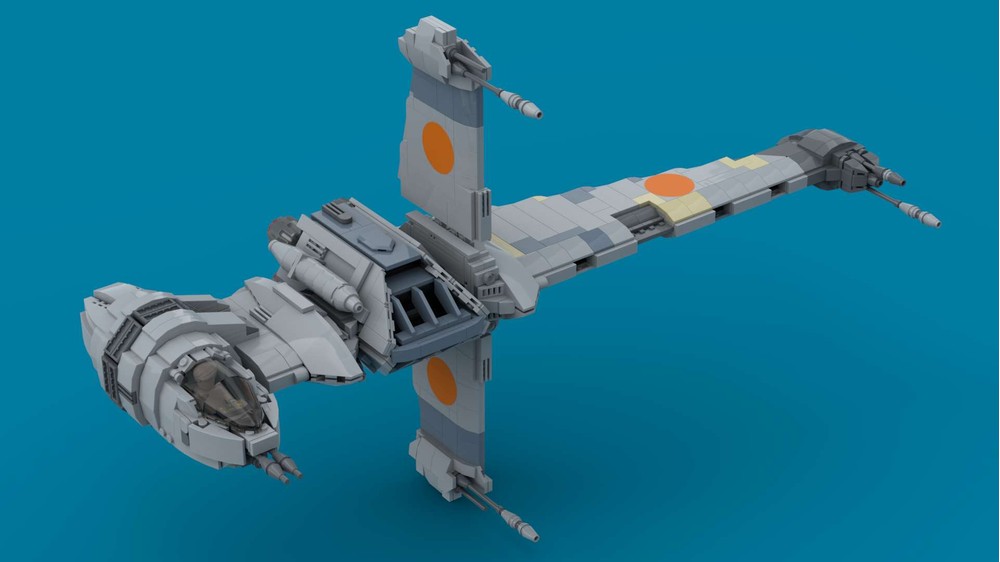 Wing Fighter Lego B Wing Moc LEGO MOC B-Wing Starfighter By Maiku