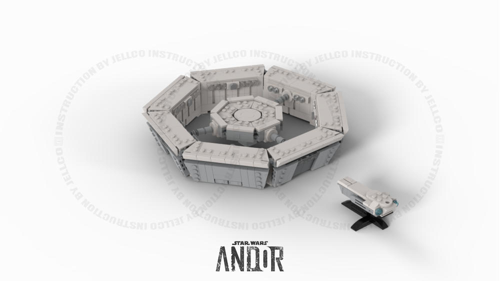 LEGO MOC Micro Diorama : ANDOR series Episode 8 by jellco | Rebrickable ...