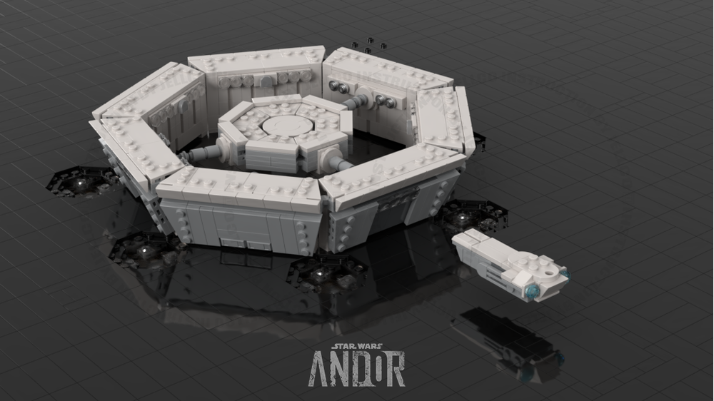 LEGO MOC Micro Diorama : ANDOR series Episode 8 by jellco | Rebrickable ...