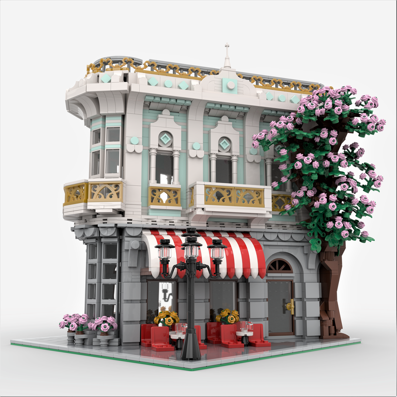 LEGO MOC Modular V by @lucapetraglia.it | Rebrickable - Build with LEGO