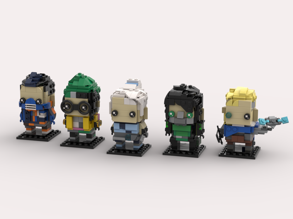 LEGO MOC VALORANT Brickheadz Series 3 collection by Penguins and plastic Rebrickable - Build with LEGO