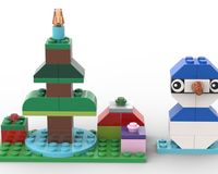 10695 Christmas tree and Snowman