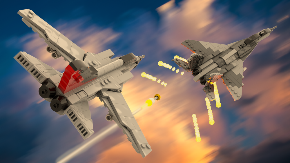 LEGO MOC 1:72 Scale Panavia Tornado ADV F.3 by HandSolo99