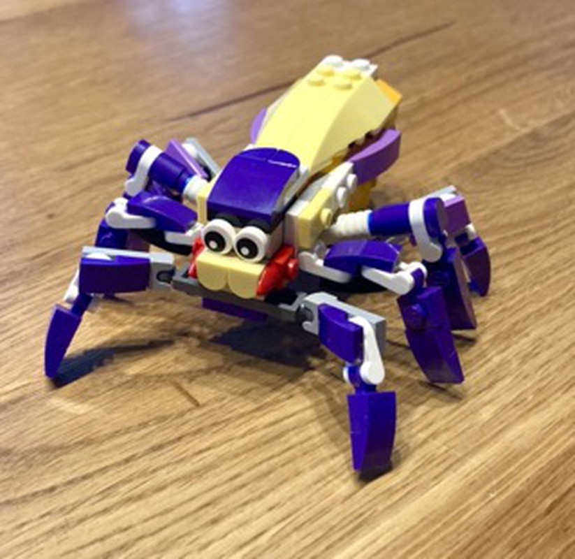 LEGO MOC Giant Spider by Chricki | Rebrickable - Build with LEGO