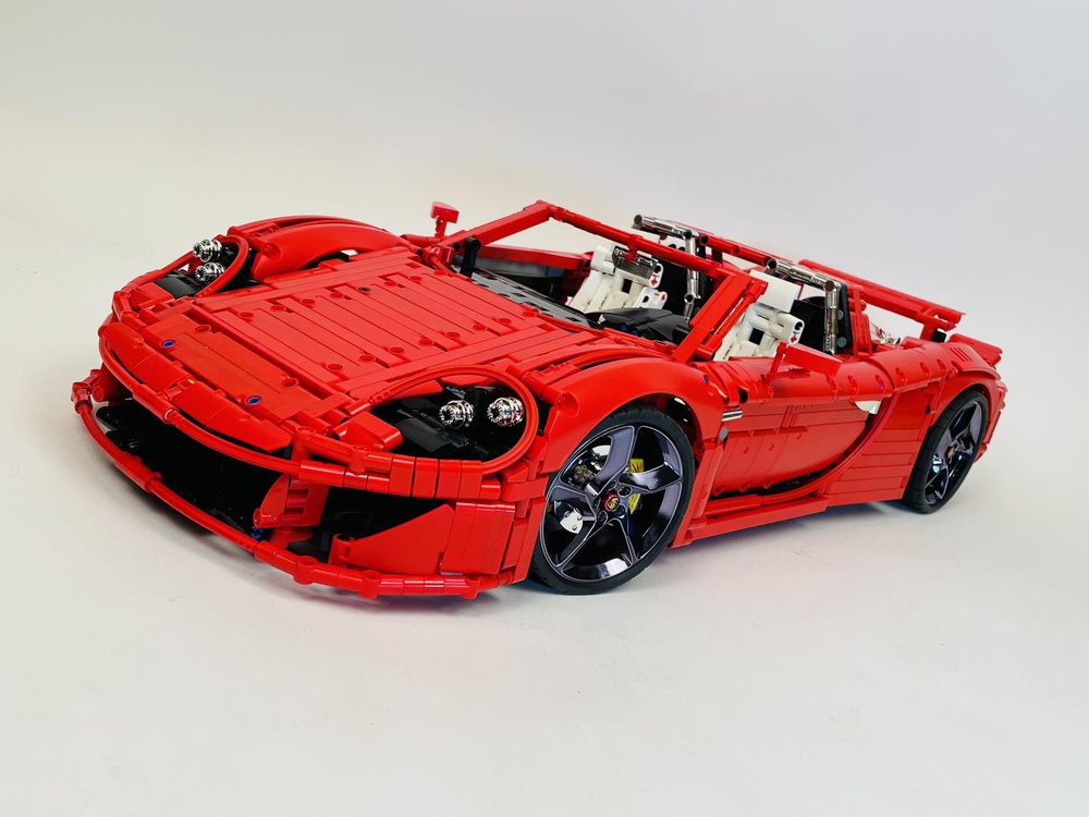 LEGO MOC Porsche Carrera GT by Loxlego | Rebrickable - Build with LEGO