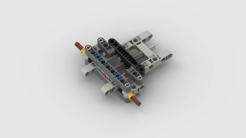 LEGO MOC Rack and Pinion Steering (Simple) by jbeisser | Rebrickable ...