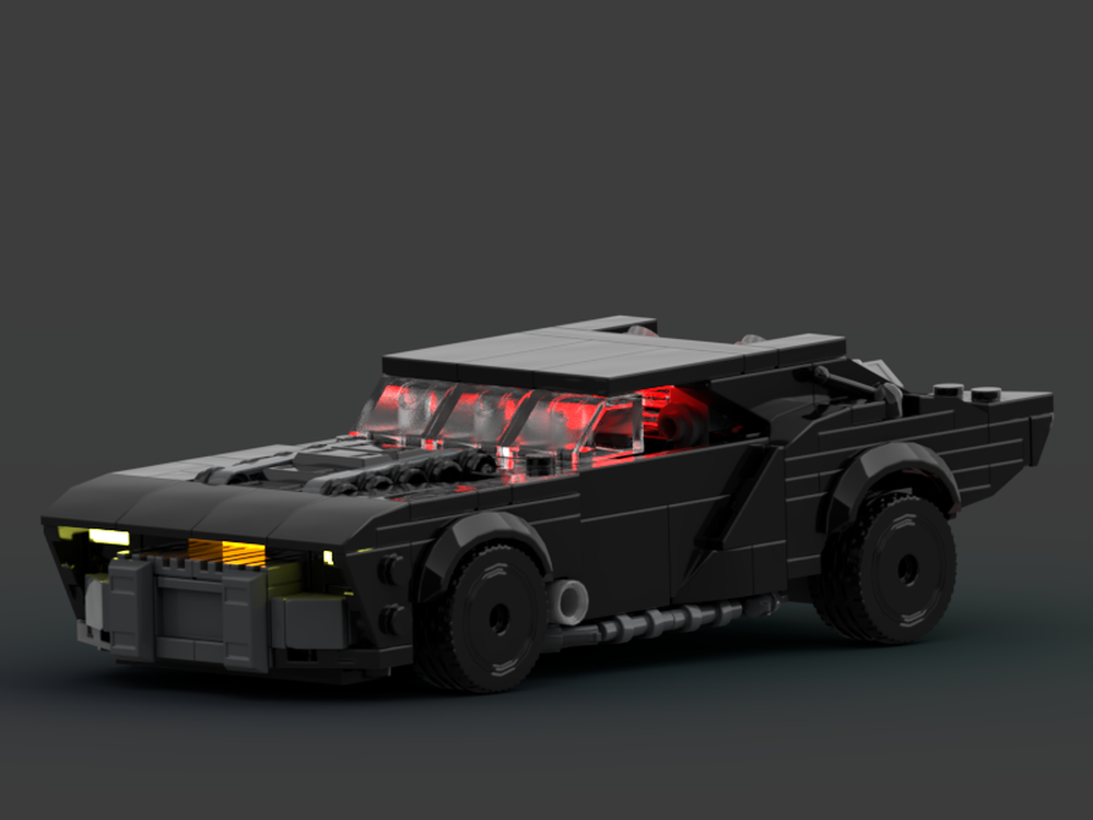 The Batman Batmobile 2022 Lego moc 