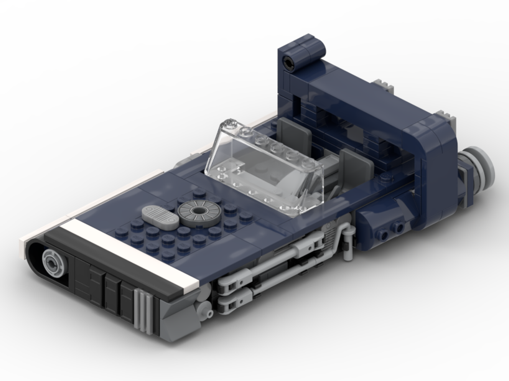 LEGO MOC Han Solo s Landspeeder by GamerBambii Rebrickable