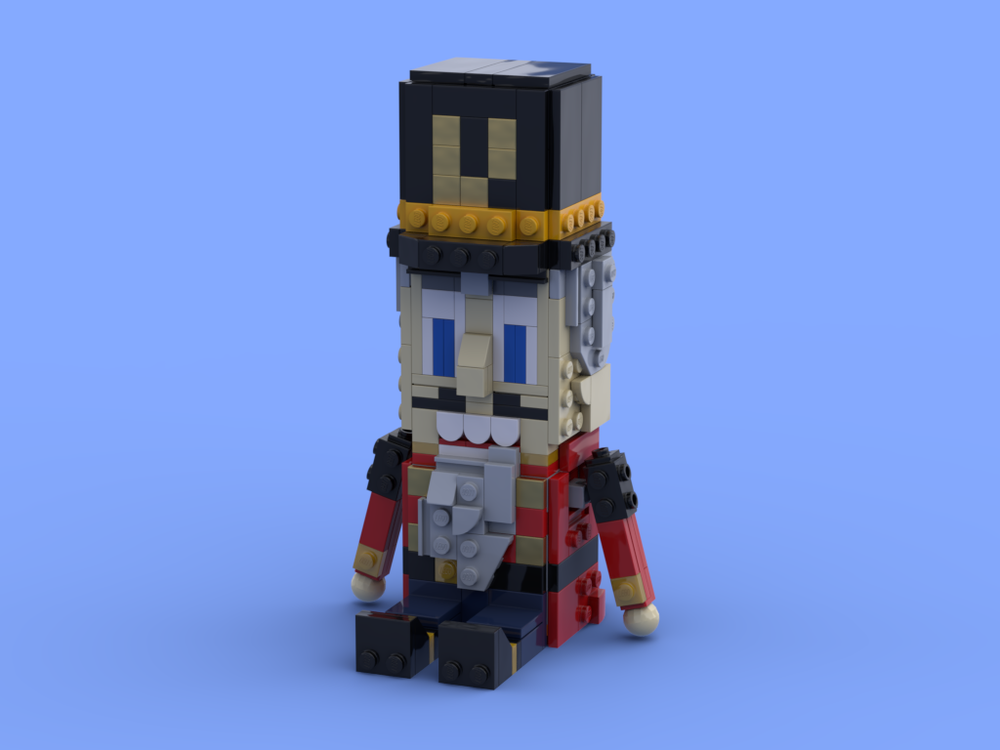 LEGO MOC Holiday Figures Nutcracker by Penguins and plastic Rebrickable Build with LEGO