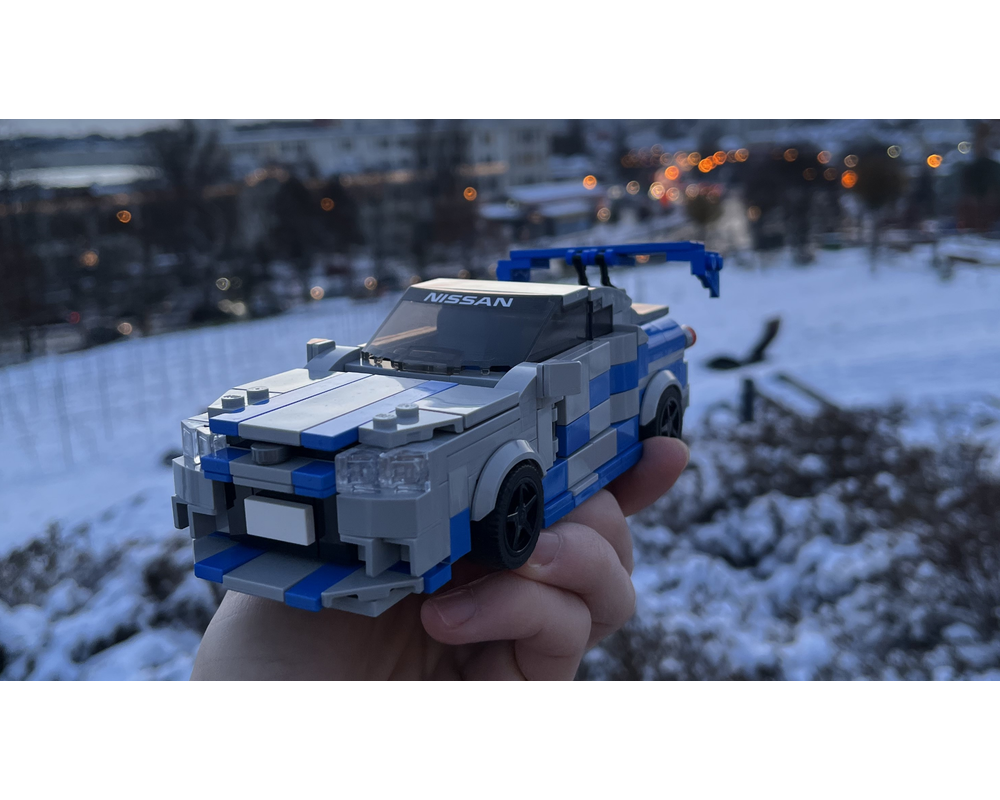 LEGO MOC Skyline R34 GTR Detailed from 2F2F by jxho | Rebrickable ...