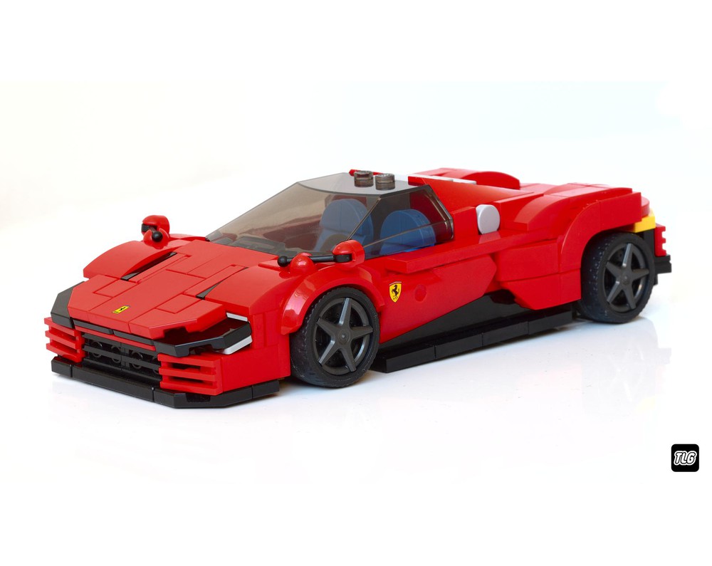 LEGO MOC Ferrari Daytona SP3 by _TLG_ | Rebrickable - Build with LEGO