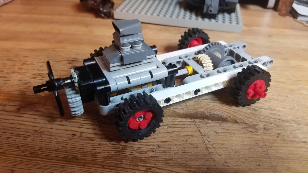 LEGO MOC Chassis with 2-cylinder engine and differential by fierogt87 ...