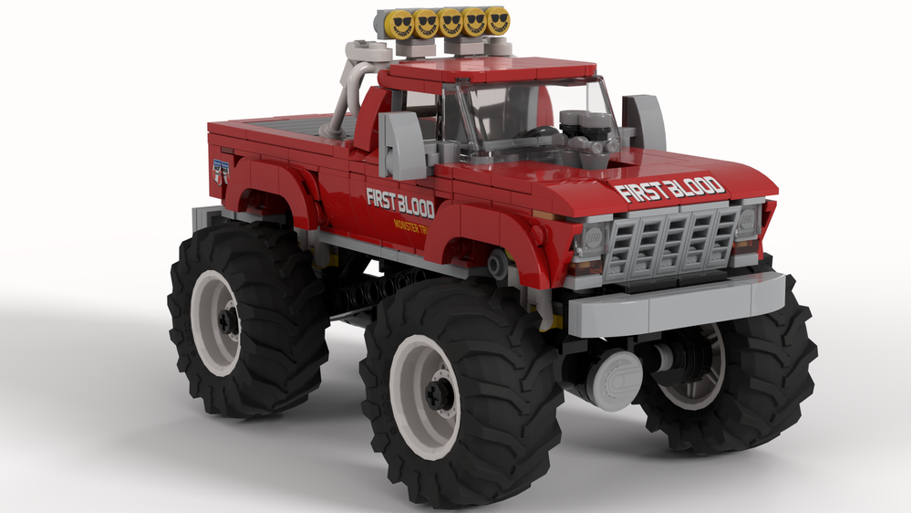 LEGO MOC 1978 Ford F-250 Monster truck - 