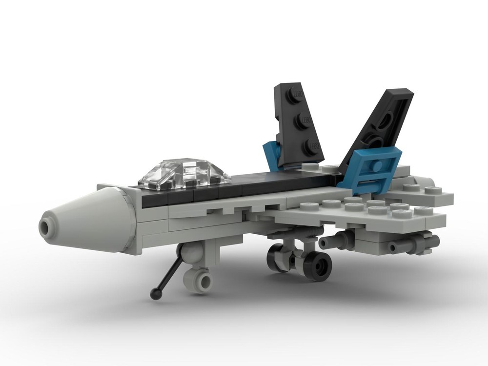 LEGO MOC Micro F/A 18 by Adventurehill1 Rebrickable Build with LEGO