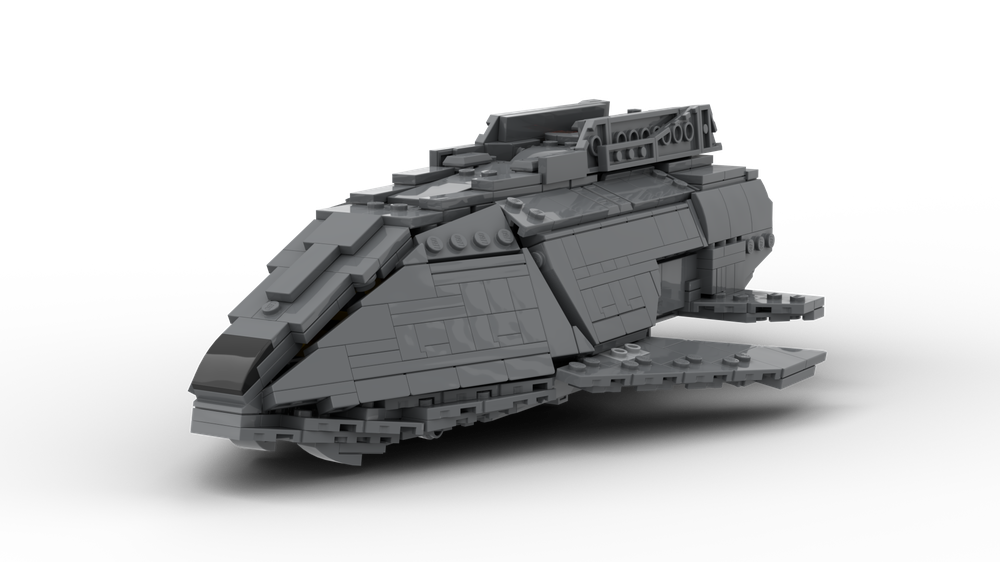 LEGO MOC Federal Assault Ship (1:300 Scale) by Qwinter | Rebrickable ...