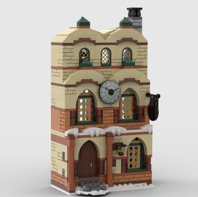 LEGO MOC 10245 Santas Workshop Modular by bergebricks