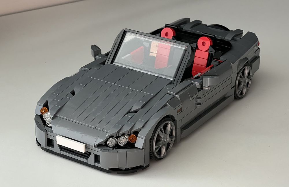 LEGO MOC Honda S2000 by Muxeu | Rebrickable - Build with LEGO