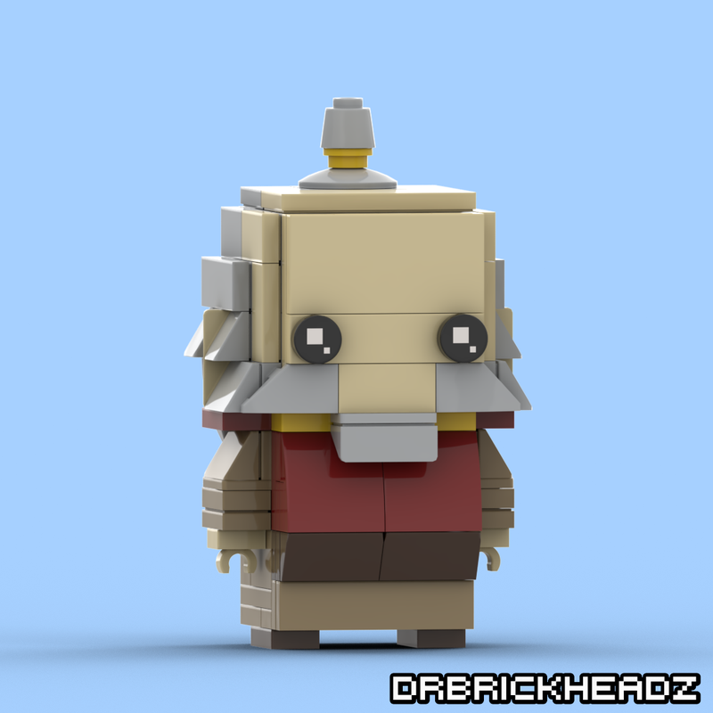 LEGO MOC General Iroh (Avatar: The Last Airbender) Brickheadz by ...