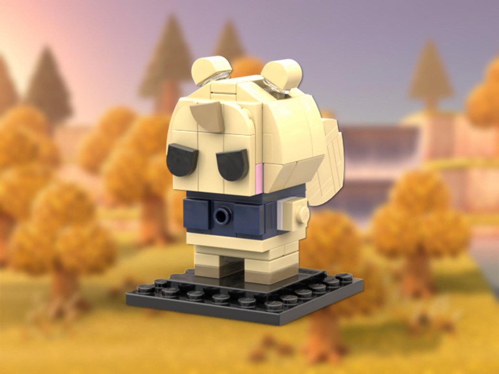 LEGO MOC Brickheadz - Mousy (Piggy) by PatrickStarGames