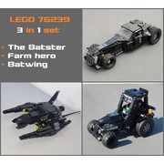 LEGO MOC UCS Batmobile DCEU by CreationCaravan (Brad Barber