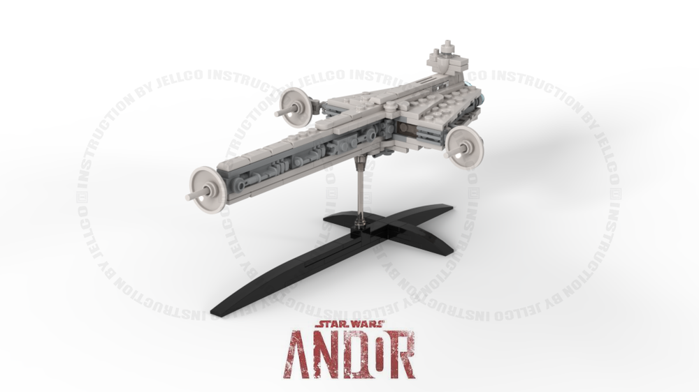 LEGO MOC Micro Cantwell-Class Arrestor Cruiser : ANDOR Episode 11 by ...