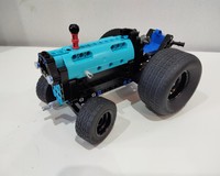 42050 Old Tractor with Tools