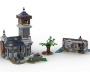 LEGO MOC Black Falcon Knight's Castle (31120 