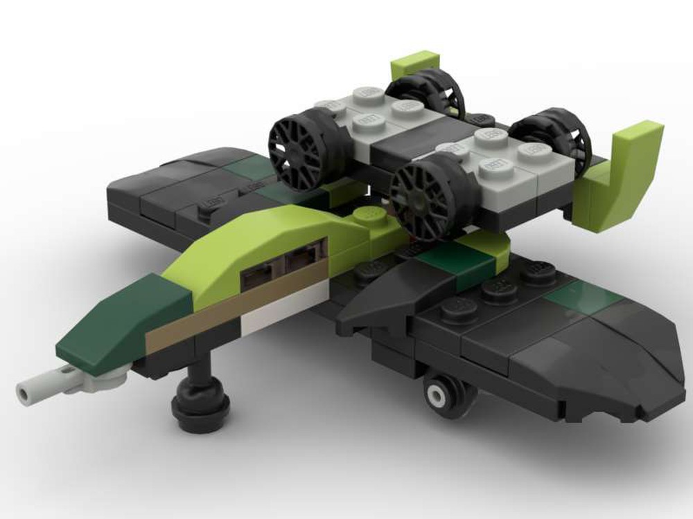 LEGO MOC 30434 A-10 Thunderbolt (''Warthog'') by meregt | Rebrickable ...