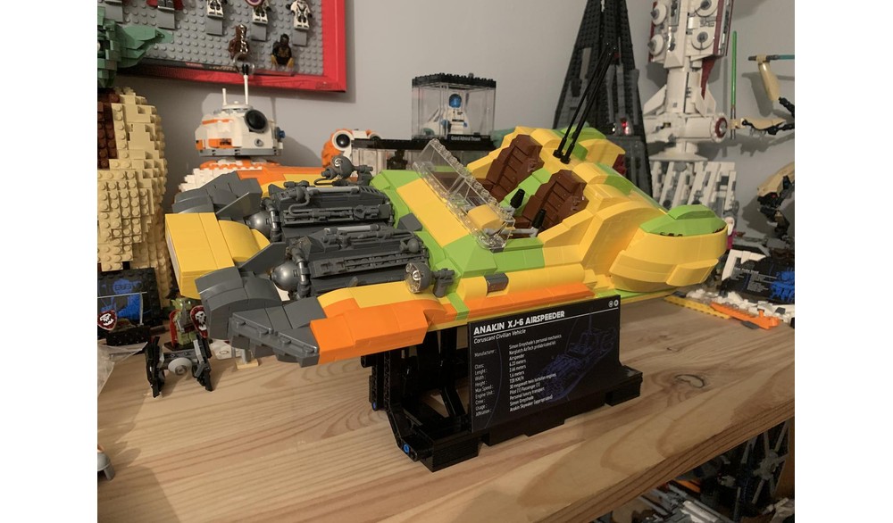 LEGO MOC-132480 UCS Anakin Airspeeder XJ-6 by Jedi Plb
