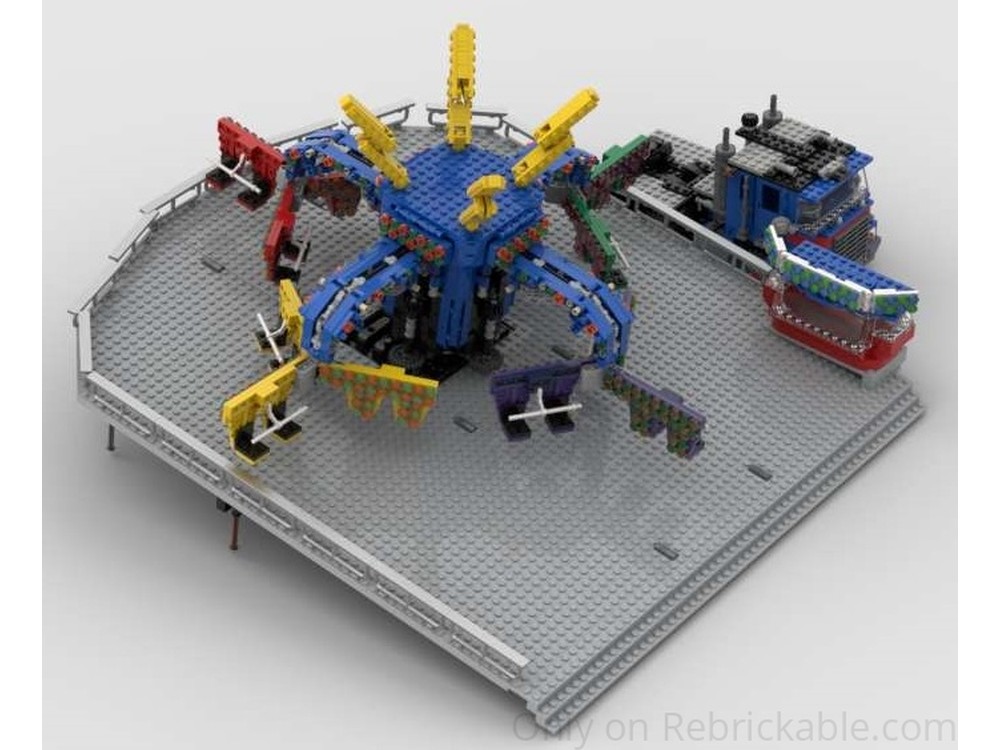 LEGO MOC Extreme Orbiter Fairground Ride by Gdale | Rebrickable - Build ...