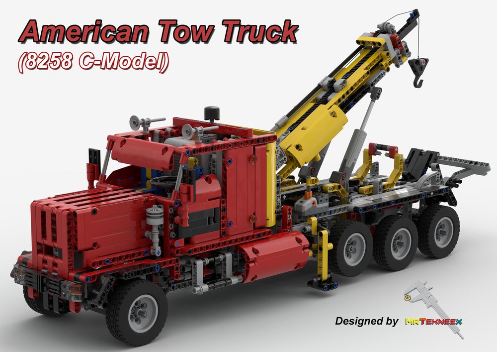 LEGO MOC Tow Truck (8258 alternate) by 