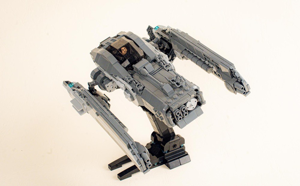 LEGO MOC Luthen Rael's StarFighter by alexsimion9 Rebrickable - Build with LEGO