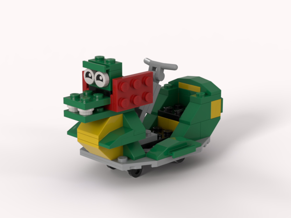 LEGO MOC Build Inst. LEGO SET 3850070 1 Dragon Coaster Ollie