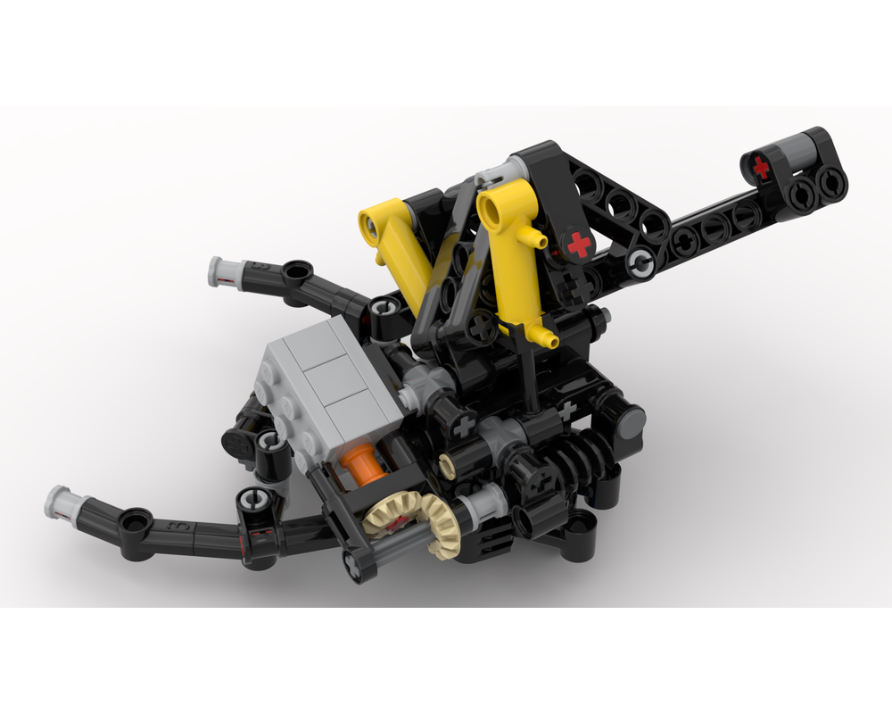 LEGO MOC engcon tiltrotator for excavators by lones_lego_creations ...