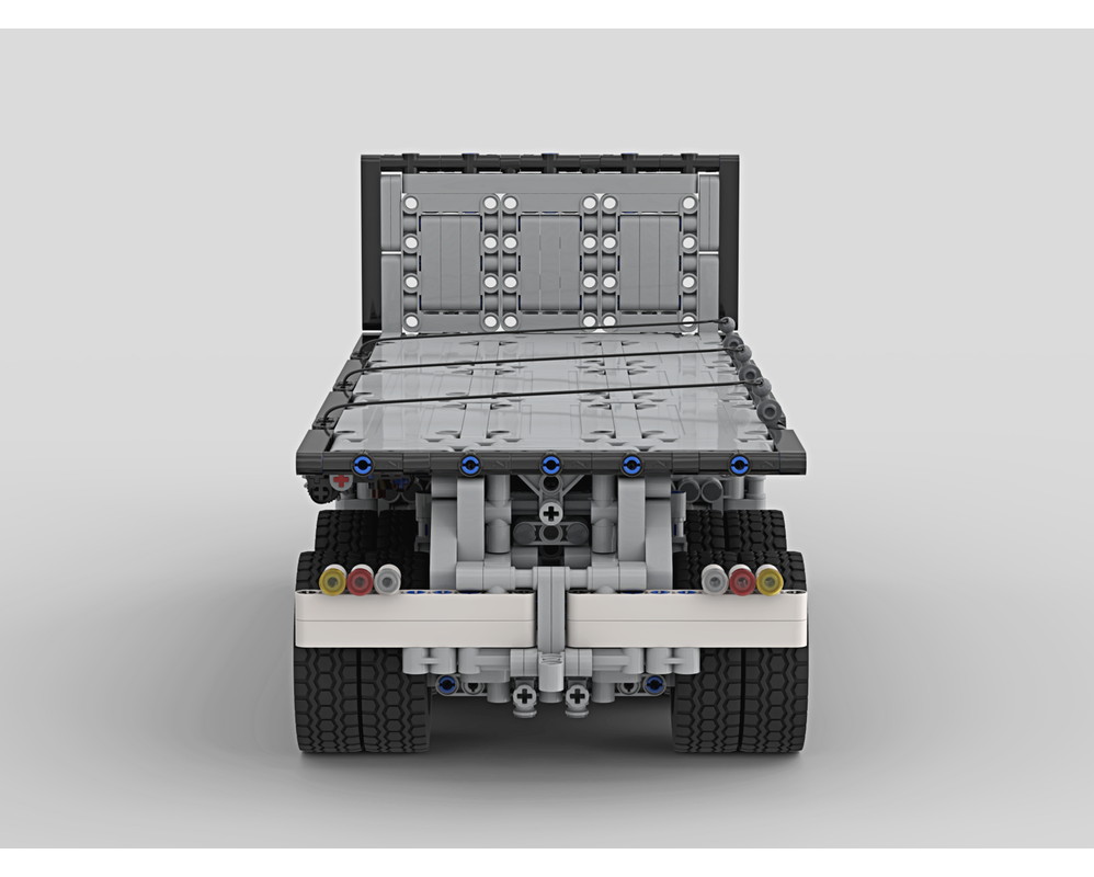 LEGO MOC Turntable Drawbar Trailer (Flatbed) by @McCatty_TECH ...