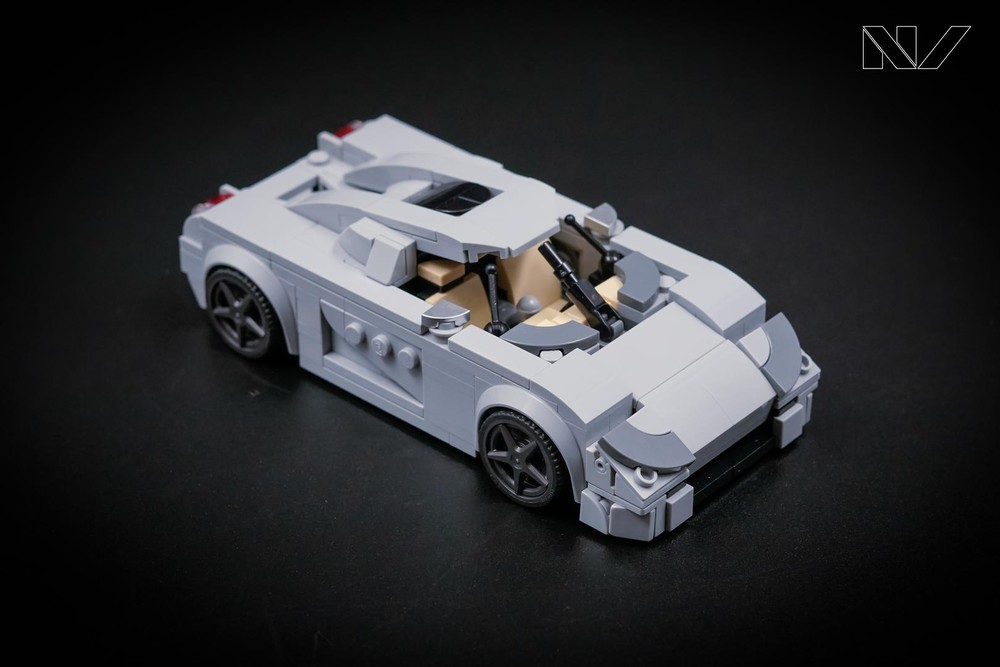 LEGO MOC Koenigsegg Cc8s by NV Carmocs | Rebrickable - Build with LEGO