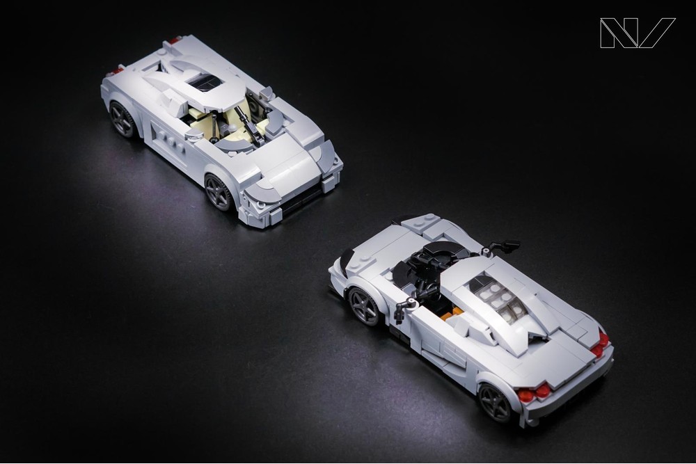 LEGO MOC-132886 Koenigsegg Cc8s by NV Carmocs | Rebrickable