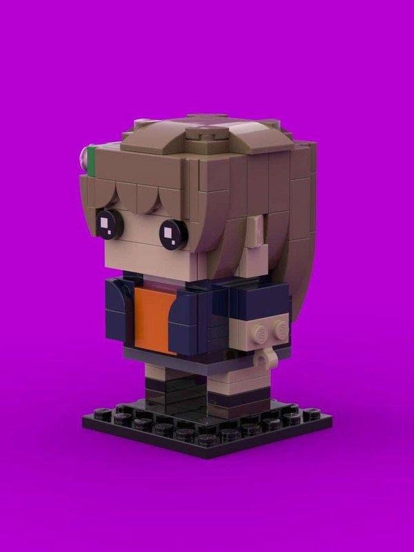 LEGO MOC Shimamura Hogetsu Brickheadz by Houdai_Bricks | Rebrickable ...