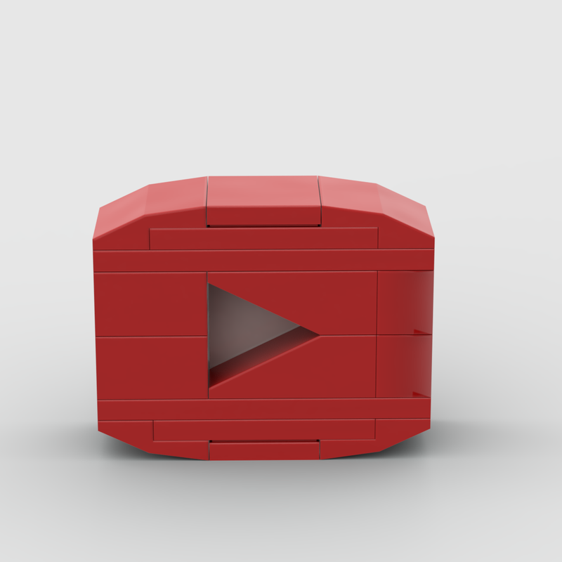 LEGO MOC  Play Button by ethank