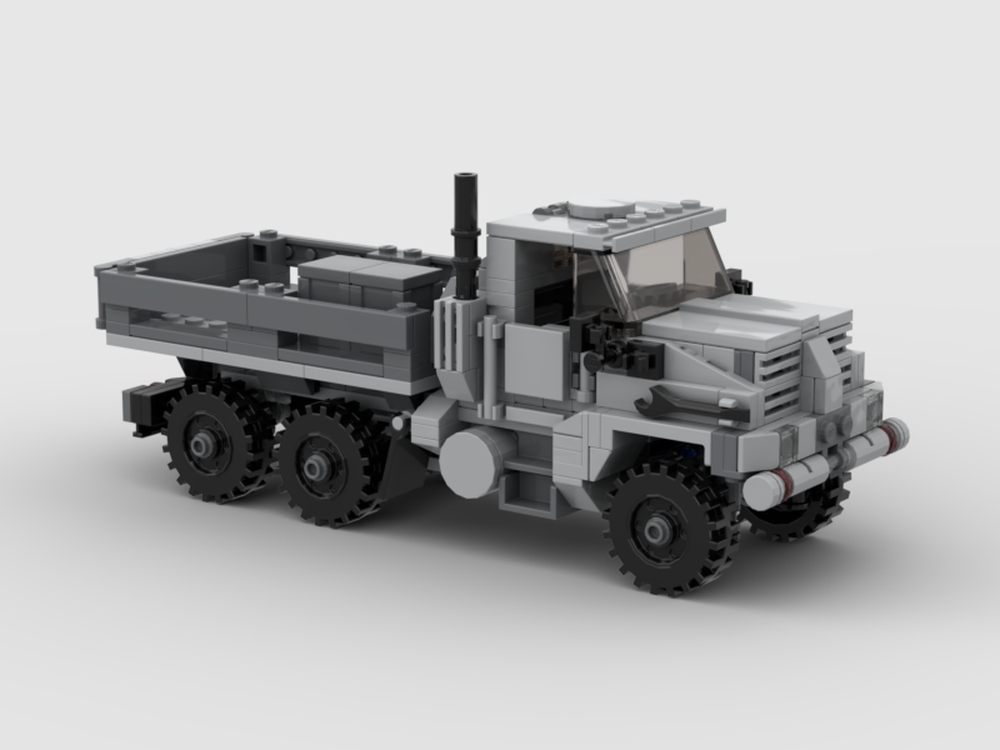 LEGO MOC 7 Ton Military Truck by | Rebrickable with LEGO