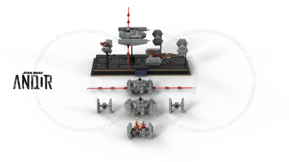 LEGO MOC Micro Diorama : ANDOR series Episode 11 by jellco ...