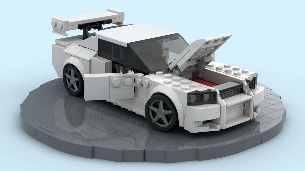 LEGO MOC Skyline GT-R (R34) inspired by LEGO Speed Champions Set 76917 ...